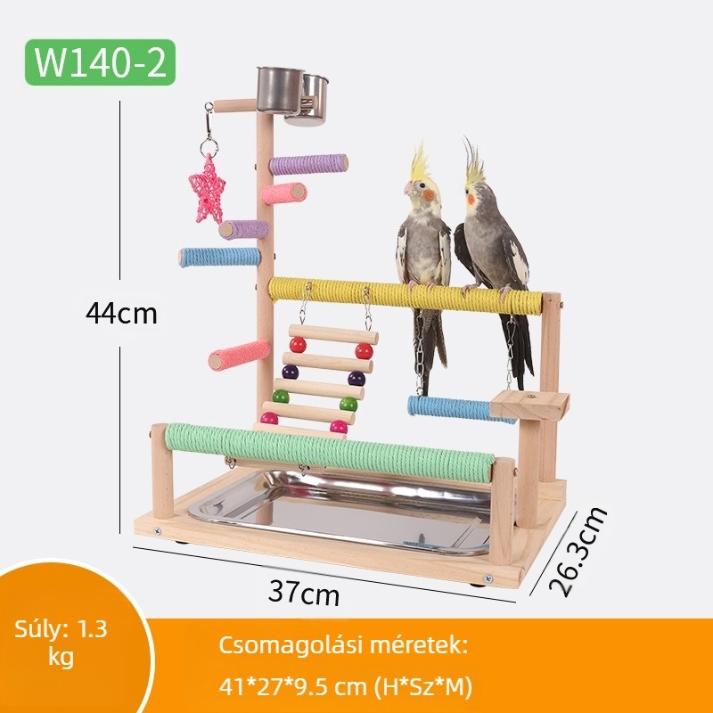 Zanthoxylum bungeanum papagájállvány papagáj mászóháló mászóállvány edzőállvány állvány állvány mászólétra hinta madárjáték függőhíd