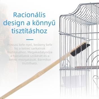 Big Brother rigó papagáj madárkalitka tisztítókefe madárkalitka kiegészítők nyúl tengerimalac Totoro mókus kisállat ketrec tisztítókefe