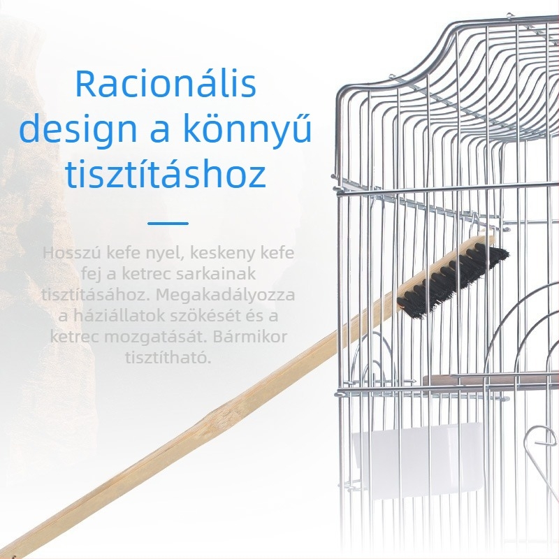 Big Brother rigó papagáj madárkalitka tisztítókefe madárkalitka kiegészítők nyúl tengerimalac Totoro mókus kisállat ketrec tisztítókefe
