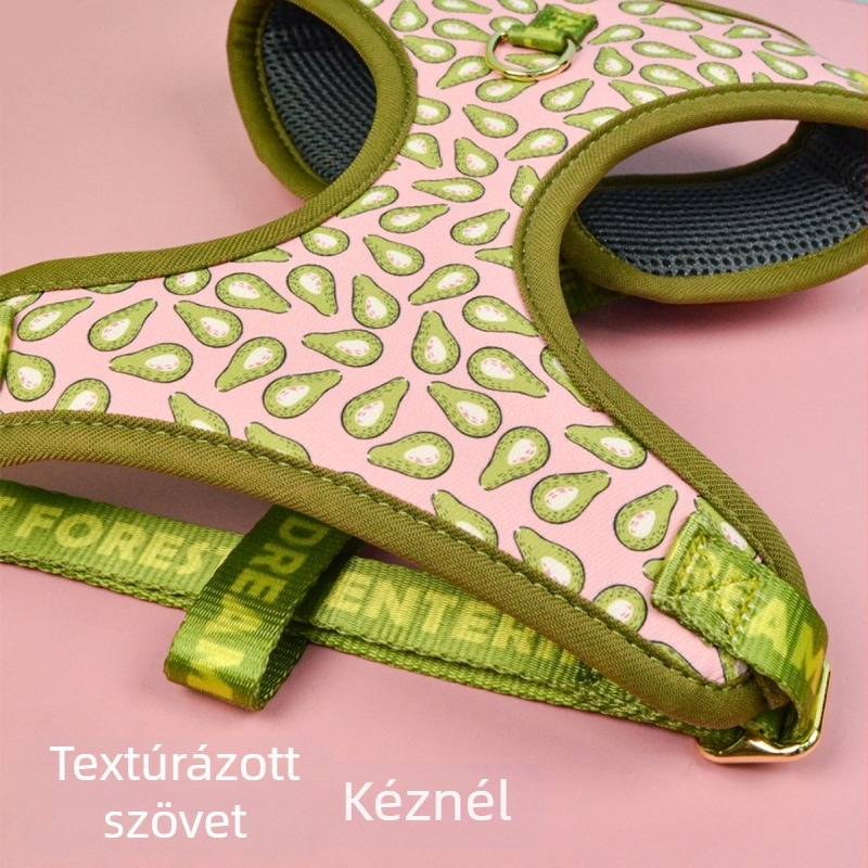 Határokon átnyúló új, nyári, aranyos mellkasi medál közepes és nagytestű kutyáknak és nagytestű kutyáknak