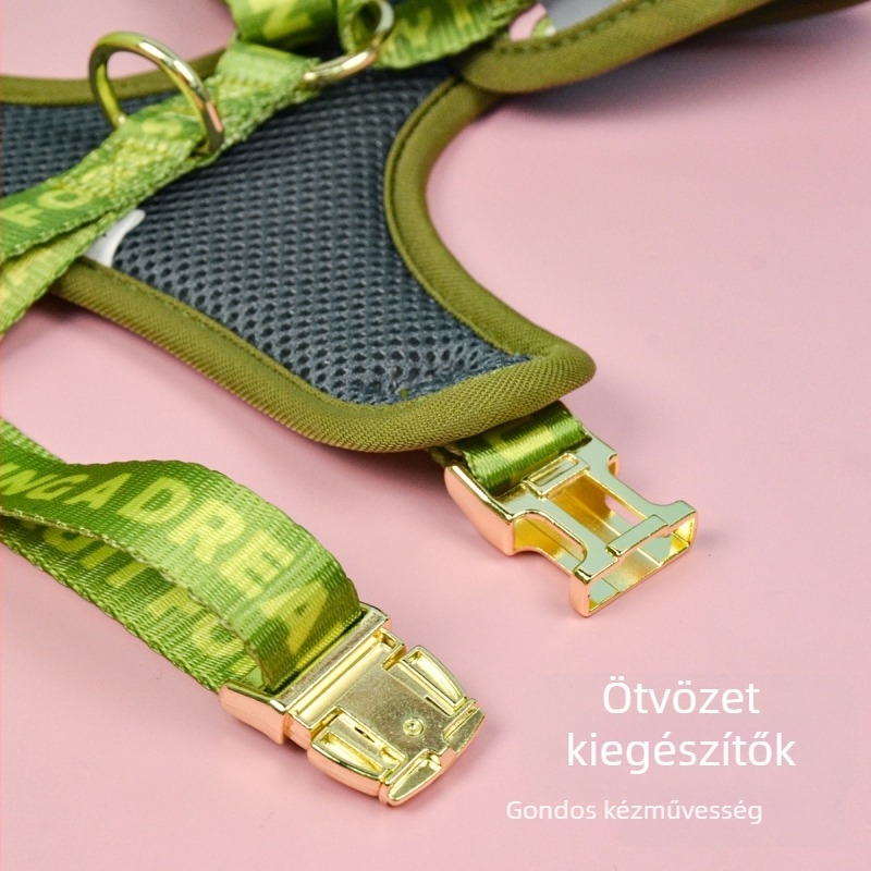 Határokon átnyúló új, nyári, aranyos mellkasi medál közepes és nagytestű kutyáknak és nagytestű kutyáknak