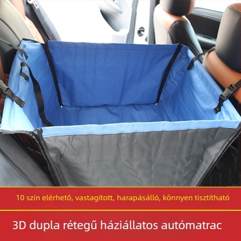 Gyári közvetlen kisállat-autószőnyeg vízálló autószőnyeg kutyakikötőhöz hátsó együléses kisállat-szőnyeg