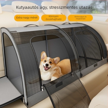 Autós kennel, négy évszakos univerzális, zárt alvószőnyeg közepes és kis kutyáknak, Corgi out kisállat autószőnyeg nagykereskedelem határon átnyúló