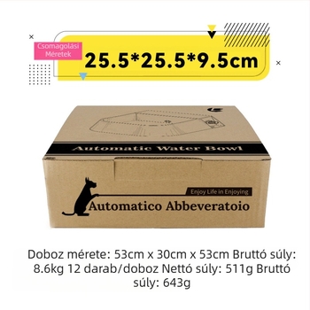 Amazon Hot Pet Bowl etető kutyatál automata víztároló ivókút szarvasmarha juh állateledel tál kutyatál nagykereskedelem