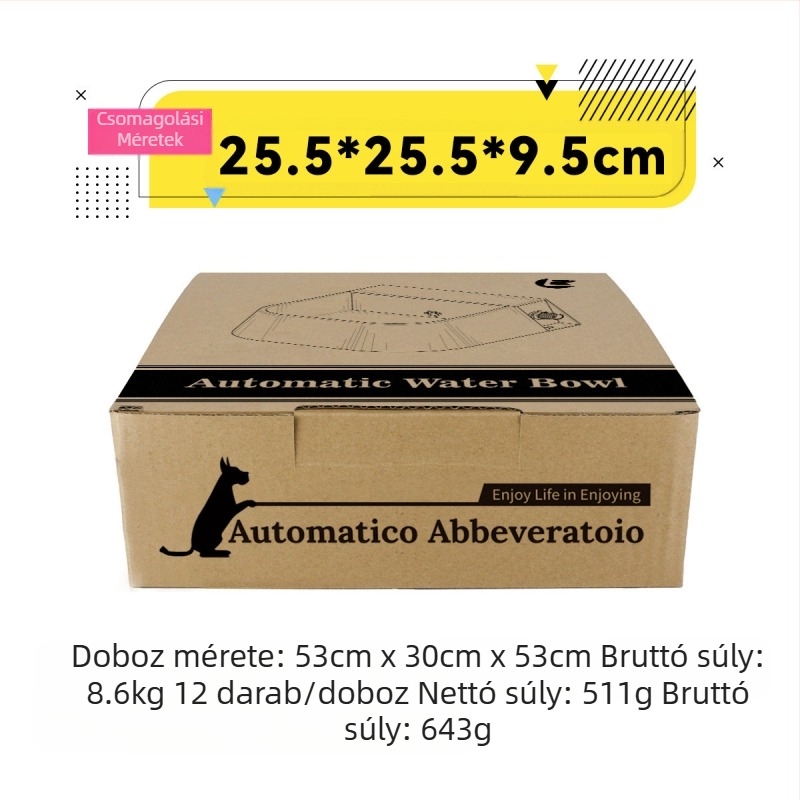 Amazon Hot Pet Bowl etető kutyatál automata víztároló ivókút szarvasmarha juh állateledel tál kutyatál nagykereskedelem