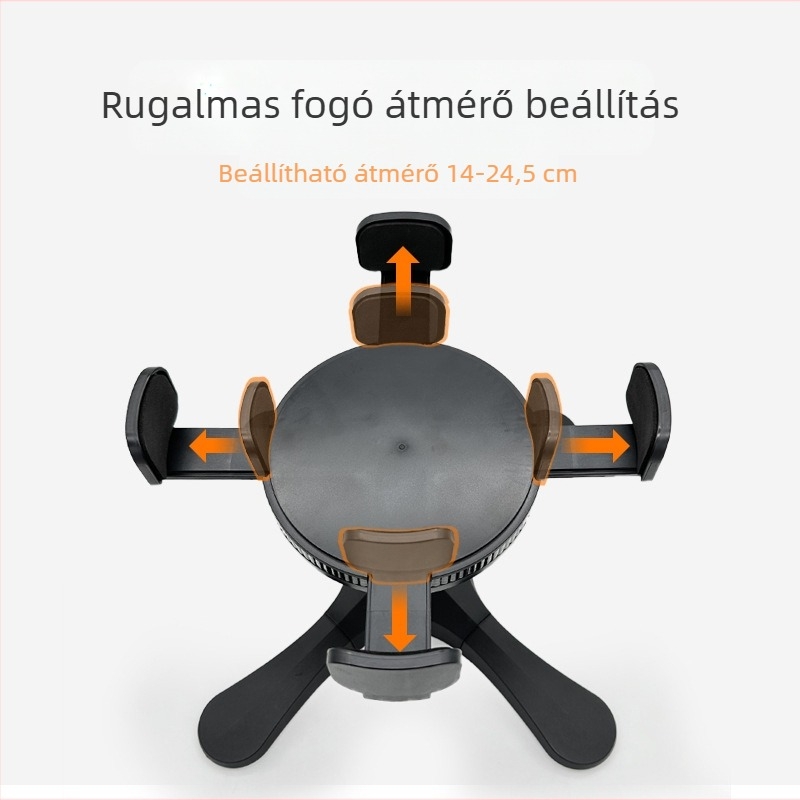 Új, állítható magasságú, felborulásgátlóval ellátott, magasra dönthető kutyatál, közepes és nagytestű kutyák számára alkalmas.