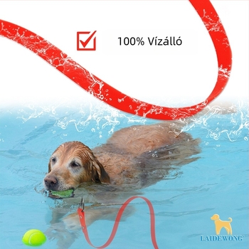 Spot Amazon Népszerű Állatfelszerelések PVC hosszabbított vonókötél vízálló kutyasétáltató kötél kutyapóráz