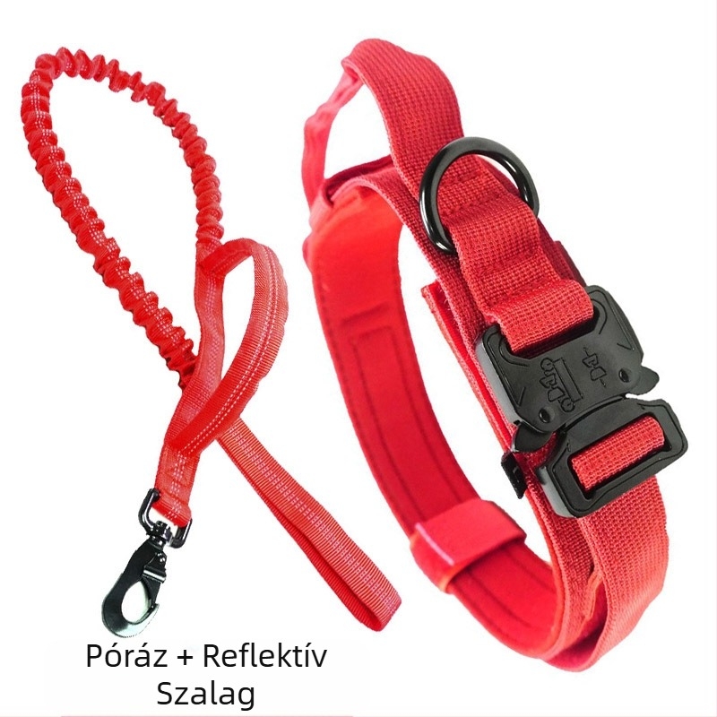 Kisállatnyakörv közepes és nagytestű kutyáknak, Taktikai nyakörv, Vastagított kutyanyakörv, Nyakszorító nyakörv, Katonai kutyanyakörv