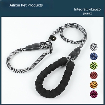 Határokon átnyúló kutyaláncos kisállat póráz robbanásbiztos integrált P kötél P láncos kültéri póráz kutyasétáltató kötél közepes és nagy kutyáknak
