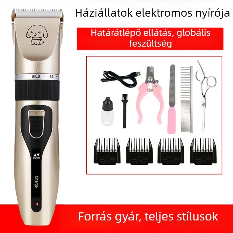 Amazon Hair Pusher kutyaszőr borotválkozás kisállat elektromos nyíró elektromos nyírókészlet macskaszőr vágó