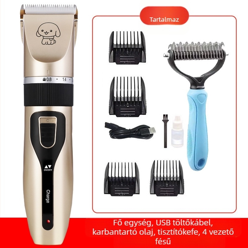 Amazon Hair Pusher kutyaszőr borotválkozás kisállat elektromos nyíró elektromos nyírókészlet macskaszőr vágó