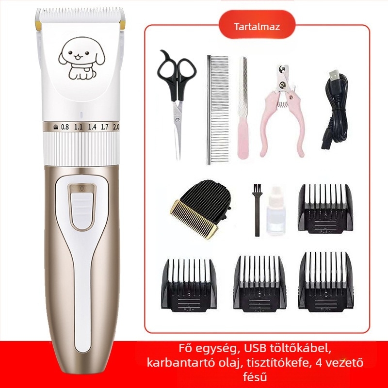 Amazon Hair Pusher kutyaszőr borotválkozás kisállat elektromos nyíró elektromos nyírókészlet macskaszőr vágó