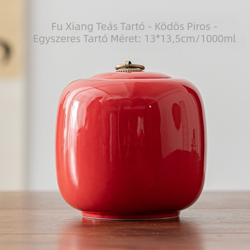 Celadon teásdobozok kerámia nagy fél Jin fekete tea zöld tea univerzális lezárt dobozok tea csomagoló doboz ajándék logó