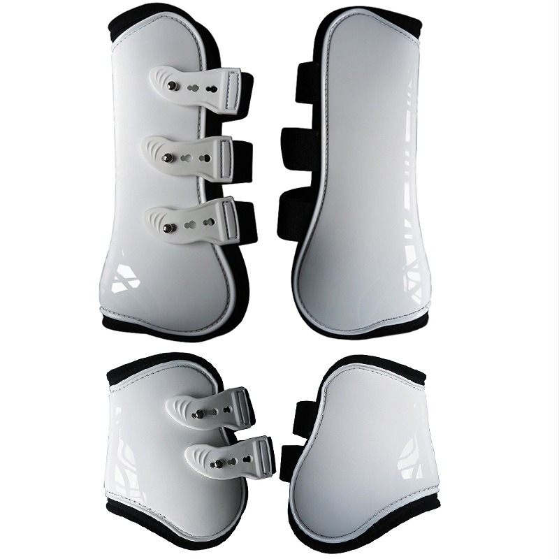 2. számú lólábszárvédő PU plusz búváranyaggal, több méretben állítható, szoros védelemmel, lóláb