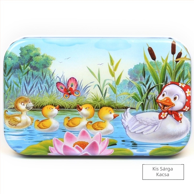 A gyártók rajzfilm 60 lapos fa vasdobozos kirakós játékot kínálnak gyerekeknek felnőtt szórakozásra korai nevelésű fa kirakós játékokra