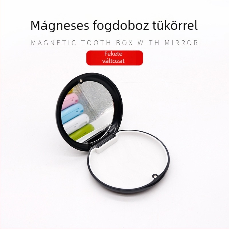 Hordozható mágneses nedvszívó fogtároló doboz Láthatatlan fogszabályozó tárolódoboz Fogszabályozó fogszabályozó Fogszabályozó tartó doboz