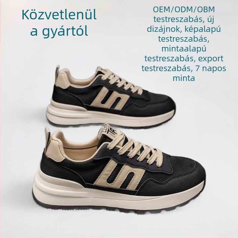 Tavaszi és nyári új férfi apacipők alkalmi divatos puha talpú lélegző sportcipők divatos alkalmi tornacipők férfi cipők