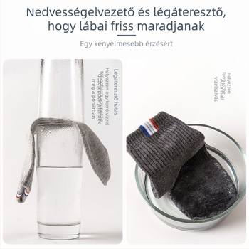 Férfi félvádlábas zokni, őszi és téli fazon, hosszú zokni, szagtalanító, divatos kosárlabda sportzokni, lélegző, izzadságelnyelő férfi zokni