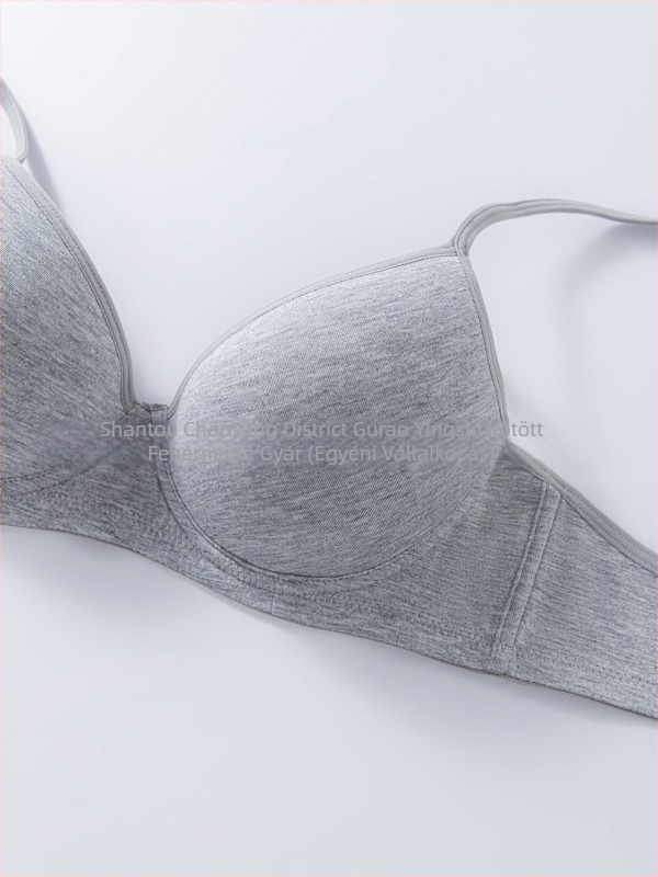 Speciálisan határokon átnyúló, dögös lányoknak való melltartóhoz, légáteresztő és kényelmes, sima pamut alsónemű acélgyűrűvel, megereszkedésgátló melltartóval.