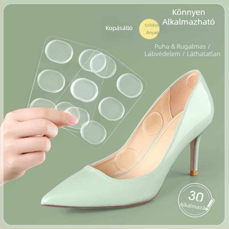 Kopásgátló lábmatrica sarokmatrica női magas sarkú mokaszinok kopásgátló lábmatrica láthatatlan cipőmatrica leesésgátló sarokmatrica nagy változás kicsi