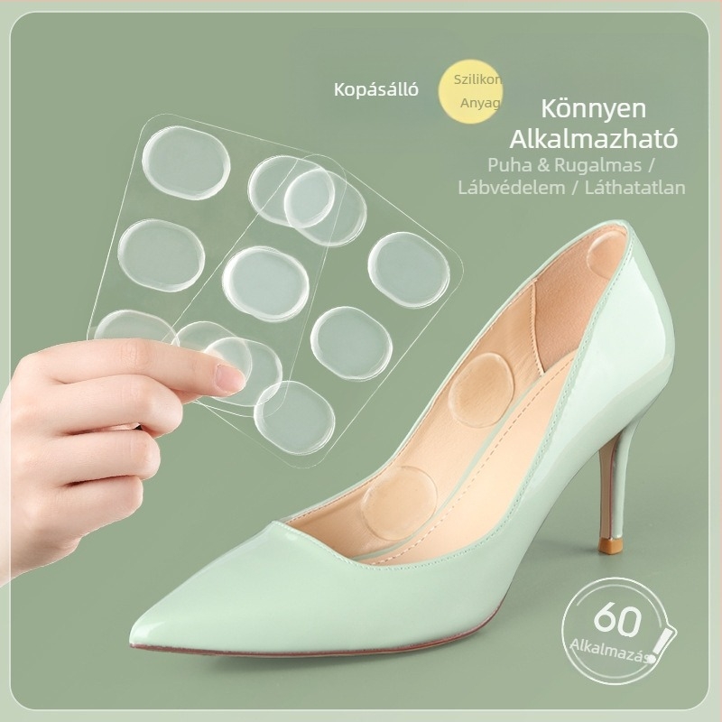 Kopásgátló lábmatrica sarokmatrica női magas sarkú mokaszinok kopásgátló lábmatrica láthatatlan cipőmatrica leesésgátló sarokmatrica nagy változás kicsi