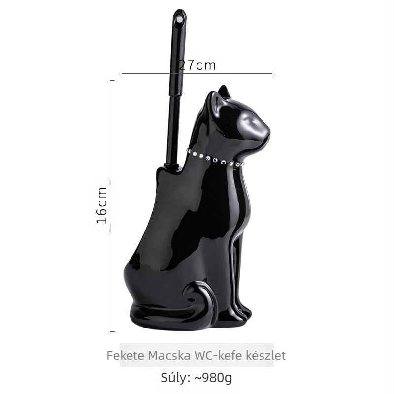 Amazon határokon átnyúló kerámia WC-kefe Otthoni fürdőszoba Fürdőszoba tisztítókefe Háztartási hosszú nyelű WC-kefe