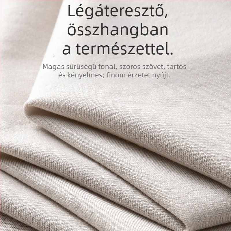 Új modális pamut férfi pizsama szett, egyszínű, vékony, rövid ujjú, overlock nadrág, otthoni ruházat raktáron