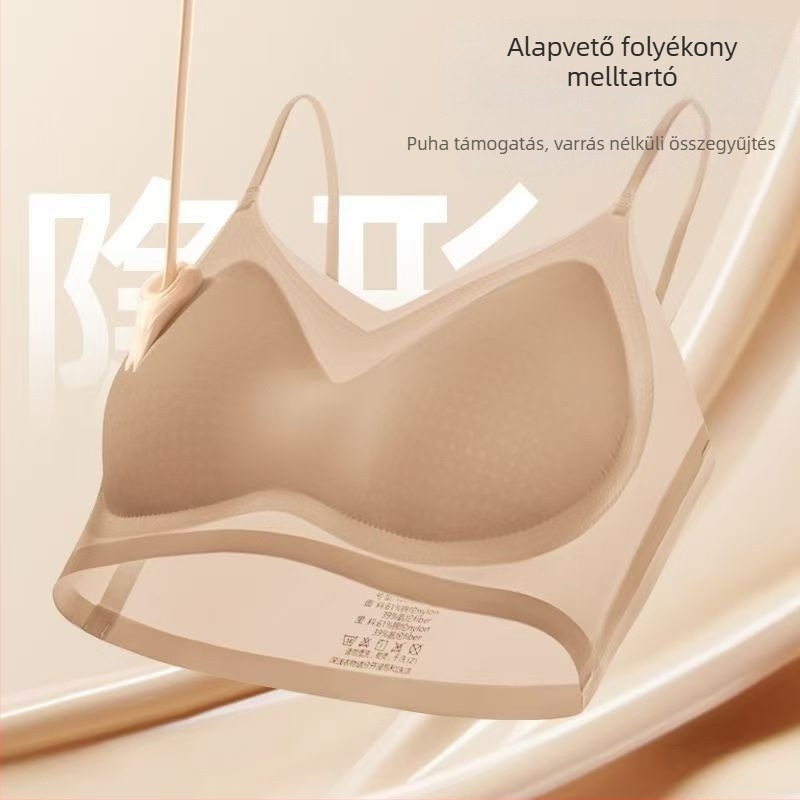 Merevítő nélküli, párnázott, merevítős melltartó nagy mellméretre, minimalizálja a megjelenést, oldaltartást biztosít, összehúz és megemel, karcsúsító hatású, továbbfejlesztett változat