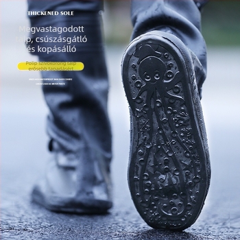 Csúszásmentes, vastagított, kopásálló, térdig érő esőkabát, vízálló férfi és női lovaglóvízi nadrág, egyrészes, határokon átnyúló szállítással