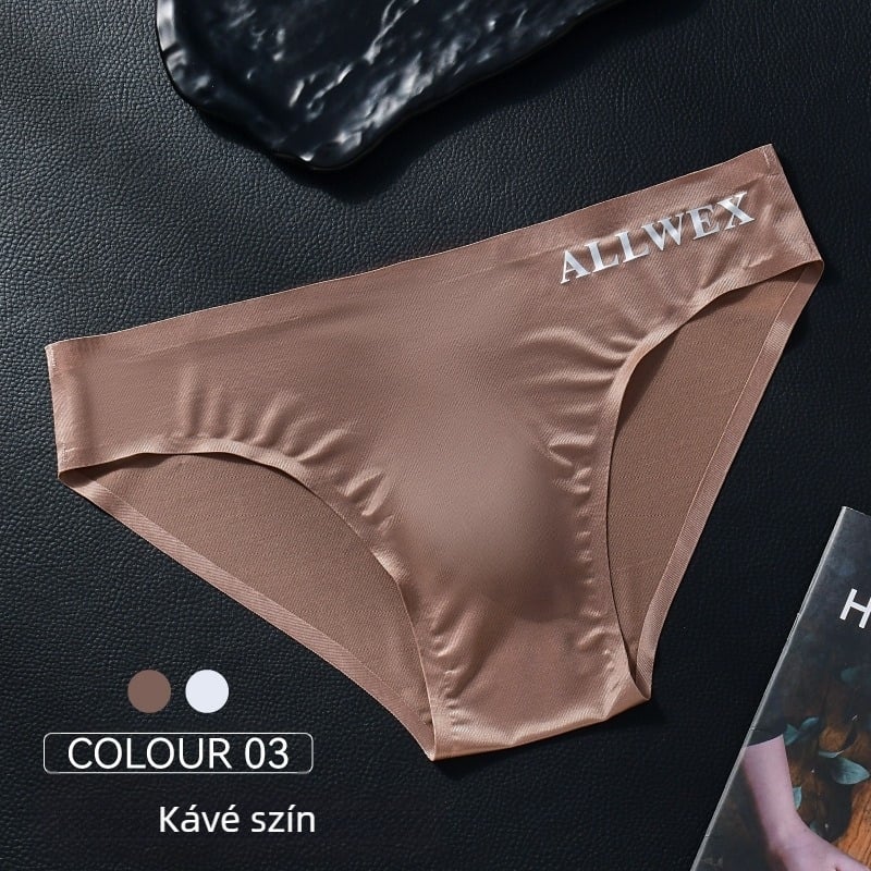 Külkereskedelmi alacsony derekú, könnyű alsónemű, nyári átlátszó, betűvel borított sport, jég selyem, szexi, férfi tojásdad borítású, lélegző