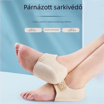 Határokon átnyúló sarokvédő szilikon sarokpárna ütéscsillapító stresszoldó sarokfájdalom tépőzáras sarokvédő