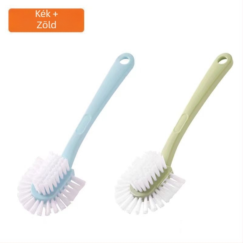 Ötoldalú cipőkefe háztartási hosszú nyelű cipőmosó speciális műtárgy multifunkcionális tisztítókefe univerzális, holtszög nélküli tisztítókefe