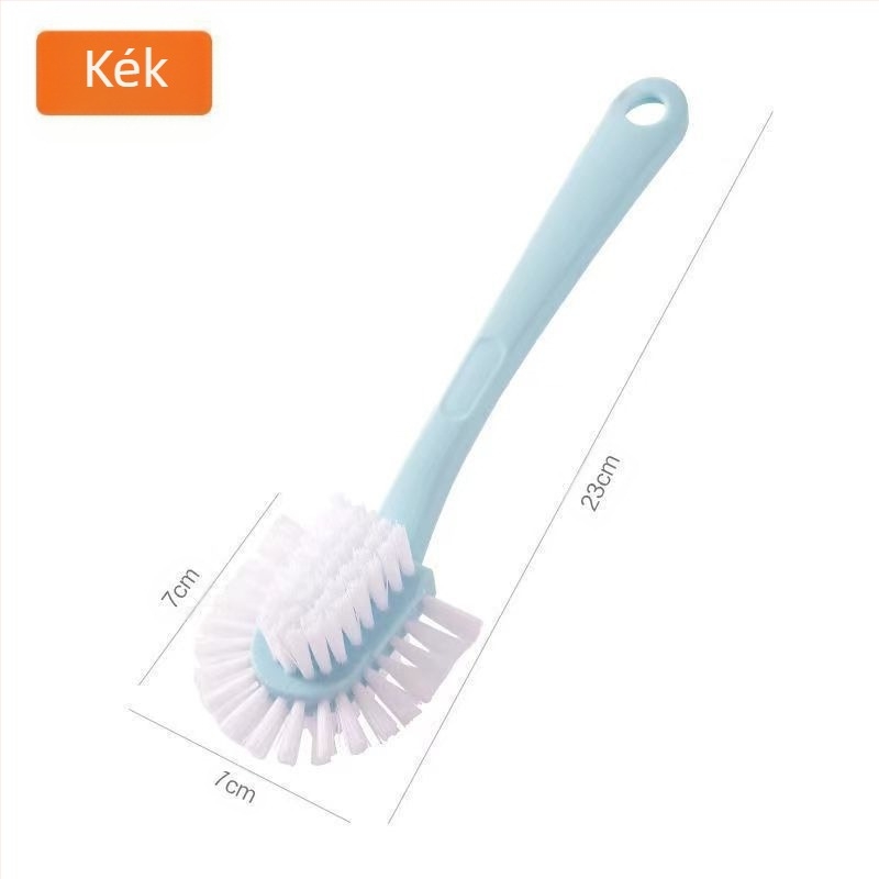 Ötoldalú cipőkefe háztartási hosszú nyelű cipőmosó speciális műtárgy multifunkcionális tisztítókefe univerzális, holtszög nélküli tisztítókefe