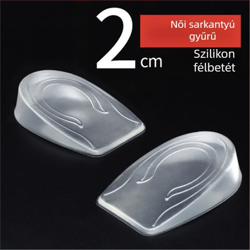 Japán magasságnövelő talpbetétek nőknek, kényelmes a lábnak, láthatatlan férfi bőrcipők, Martin csizmák, Aj1 párnázó szilikon magasságnövelő betétek