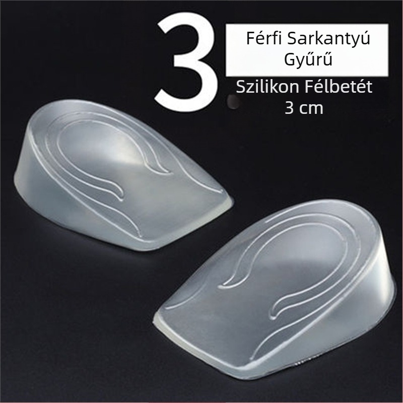 Japán magasságnövelő talpbetétek nőknek, kényelmes a lábnak, láthatatlan férfi bőrcipők, Martin csizmák, Aj1 párnázó szilikon magasságnövelő betétek