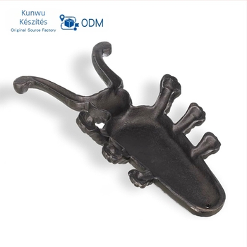 Gyári közvetlen értékesítés, európai és amerikai, határokon átnyúló öntöttvas bogárcipő-lehúzó, fém kézműves, retro, közepes és nehéz cipőlehúzó