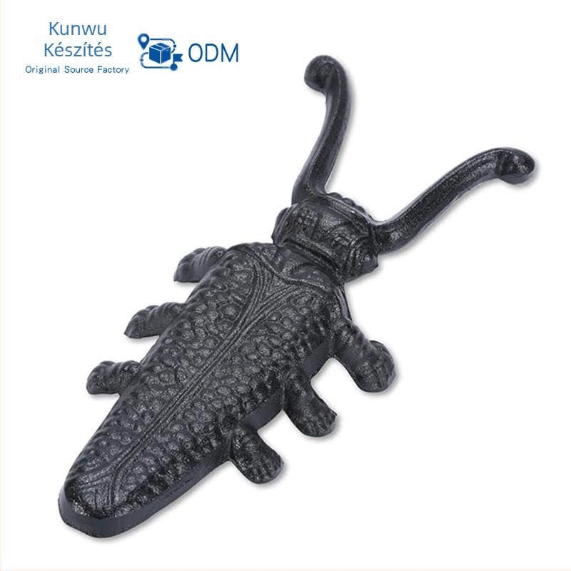 Gyári közvetlen értékesítés, európai és amerikai, határokon átnyúló öntöttvas bogárcipő-lehúzó, fém kézműves, retro, közepes és nehéz cipőlehúzó