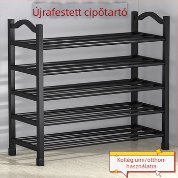 Cipőtartó Többrétegű Háztartási Egyszerű Ajtó Diák Kollégium Porálló és Erős Beépítésű Népszerű Cipőszekrény Tárolóállvány