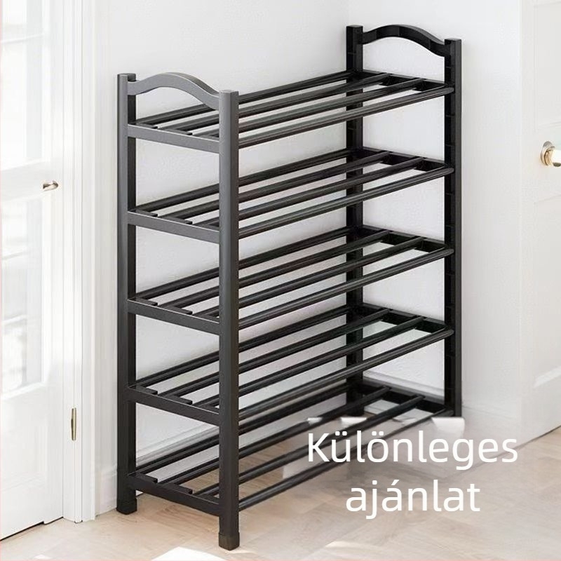 Cipőtartó Többrétegű Háztartási Egyszerű Ajtó Diák Kollégium Porálló és Erős Beépítésű Népszerű Cipőszekrény Tárolóállvány