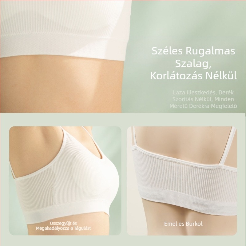Eldobható fehérnemű melltartó, tiszta pamut, kényelmes, mosásmentes, külön csomagolású, utazó mellény, nyommentes