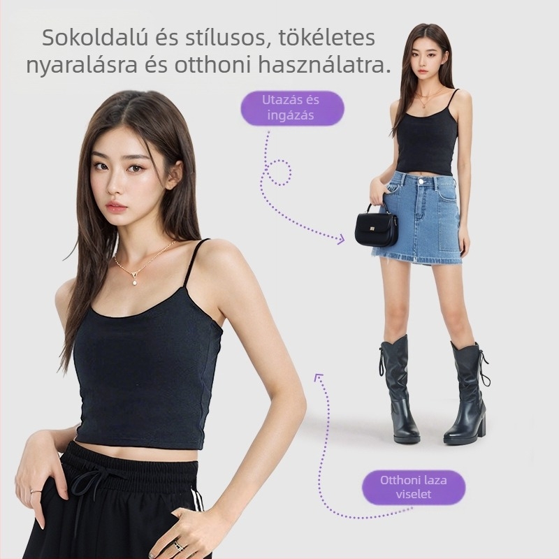 Big Orange Secret Suspender Gyönyörű Hátú Dögös Lány Harisnyatartó Felsőruházat Melltartóval Kopásmentes Alsónemű Belső Mellény Gyári Nagykereskedelem