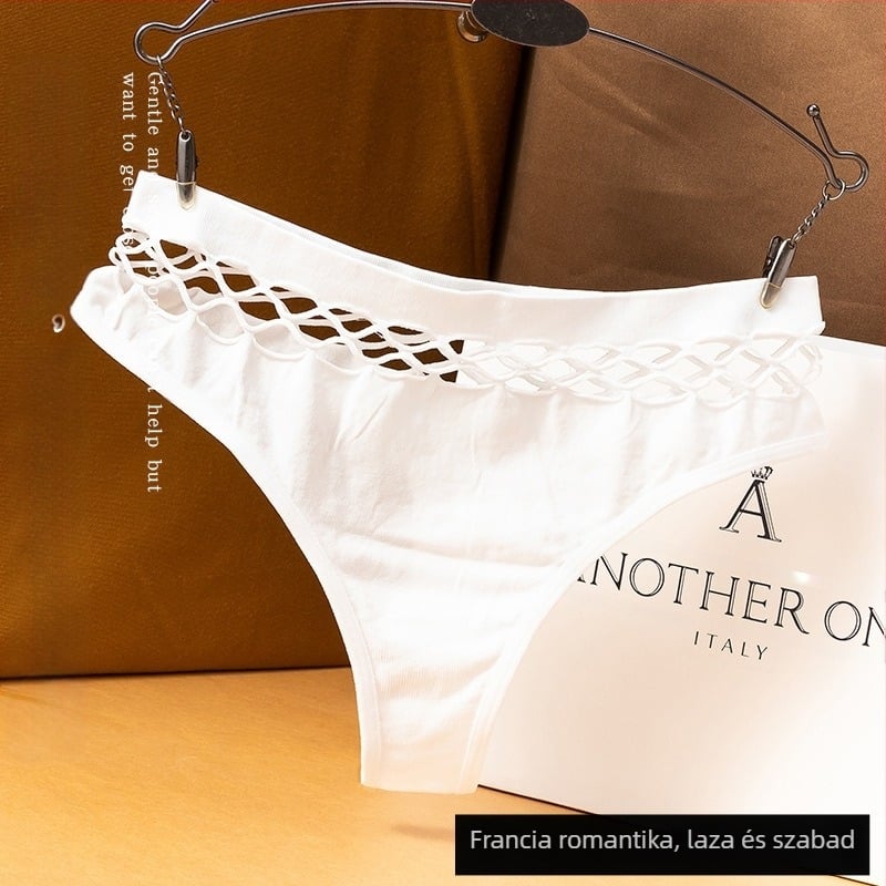 Szexi halhálós, kivágott sport női háromszög alakú export tanga fitnesz szexi fehérnemű női varrás nélküli női póló