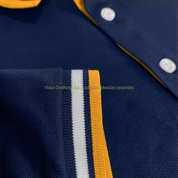 Férfi rövid ujjú ing csomag kontrasztos gallérral - könnyű poliészter, puha kék és rózsaszín