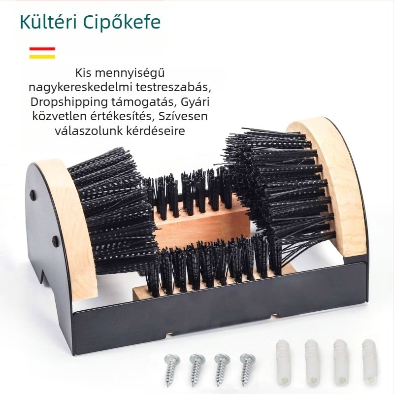 Kültéri cipőkefe Beltéri kültéri udvari cipőtisztító készlet Sár- és hóeltakarító cipőkefe készlet
