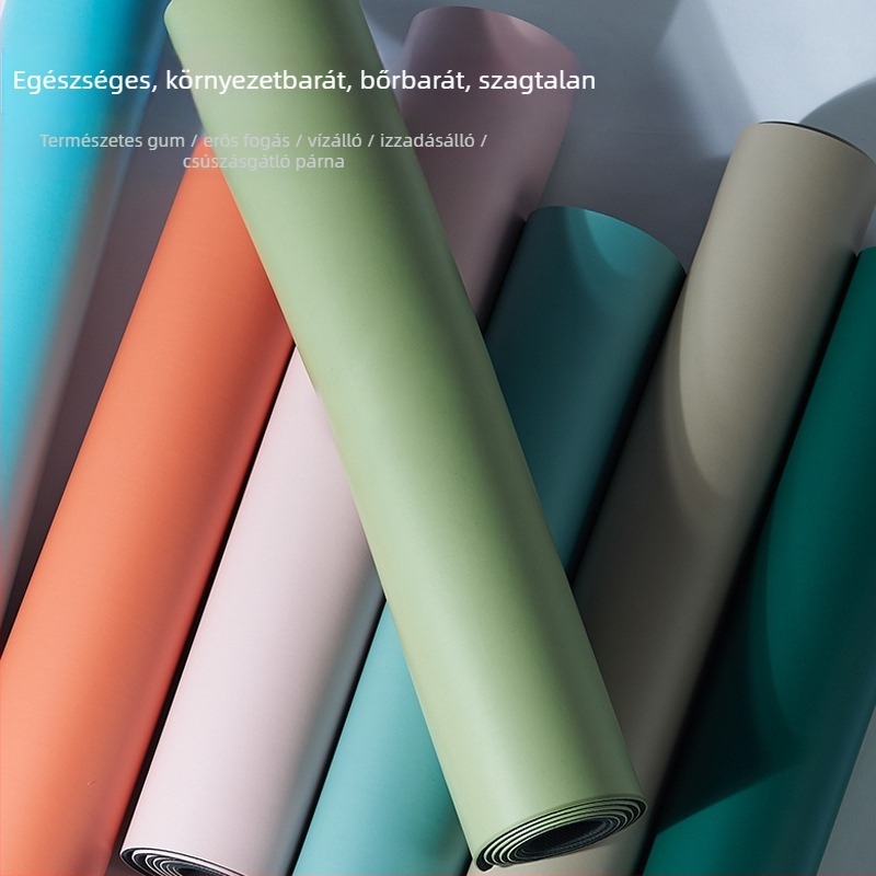 Határokon átnyúló gumi jógaszőnyeg csúszásmentes, vastagított professzionális sport fitnesz táncszőnyeg kovaalga iszapszőnyeg nagykereskedelemben raktáron generációs haj