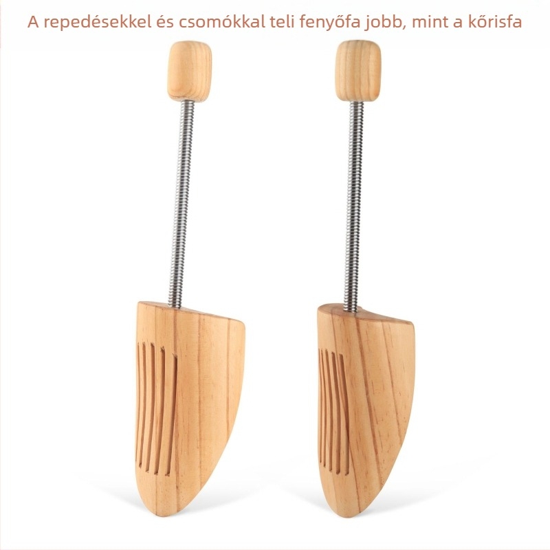 Állítható cipőnyújtó cipők tágításához, fából és műanyagból készült, alkalmas magas sarkú és lapos cipőkhöz, univerzális, egyszerű műanyag cipőnyújtó lábujj-tágításhoz