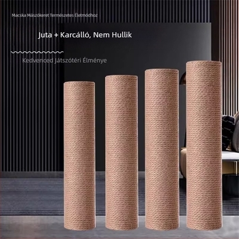 Kenderkötél oszlop Macska mászóka oszlop Juta szizál csere oszlop Macskafogó oszlop Saját készítésű égbolt oszlop DIY robbanások