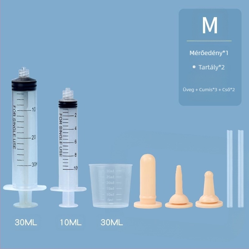 Kisállat gyógyszeradagoló palack kiscica kölyökkutya palack univerzális gyógyszeradagoló cseppentő mellbimbó újszülött kiscica etető kellékek
