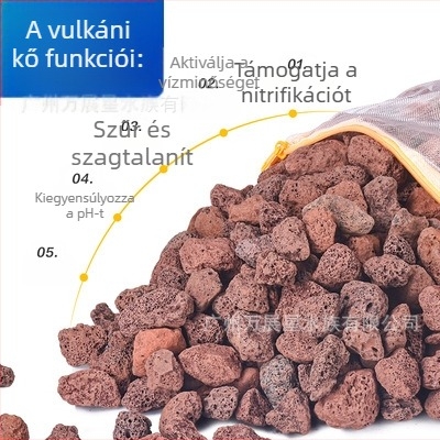 Akvárium vulkanikus kő tiszta természetes szűrés tisztított víz adszorpció tereprendezés halastó akvárium szűrés arab speciális alsó homok anyag
