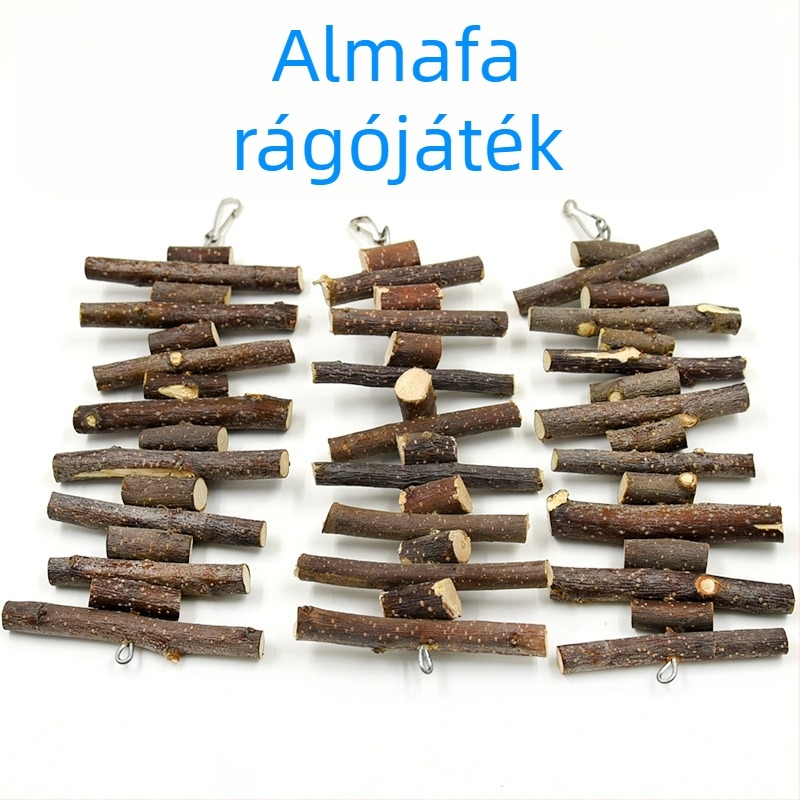 Nyúl Őrlőpálca Zsinór Kellékek Almaág Mókus Totoro Totoro Játék Snackek Hörcsög Őrlőpálca Zsinór Nagykereskedelem